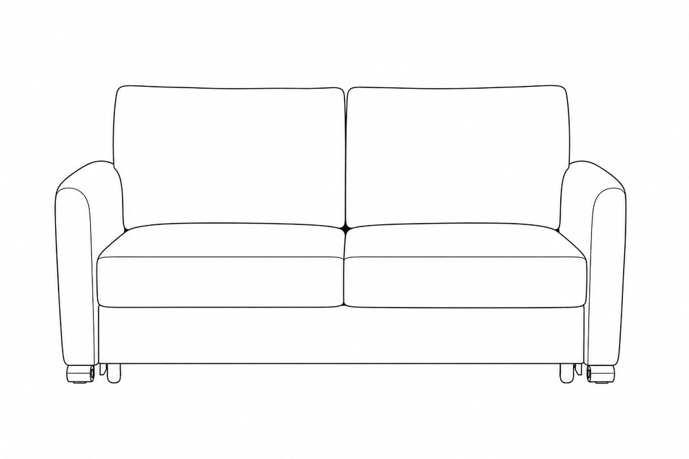 Custom Luonto Seth Sleeper Sofa with Level Function