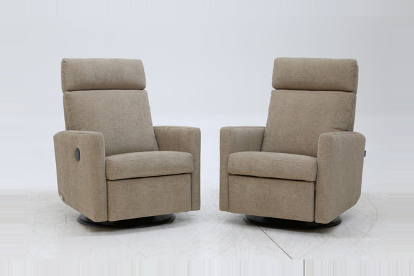 Sleeper: Track Recliner · Size: Power · Fabric: Story 26 · Leg: Grade C