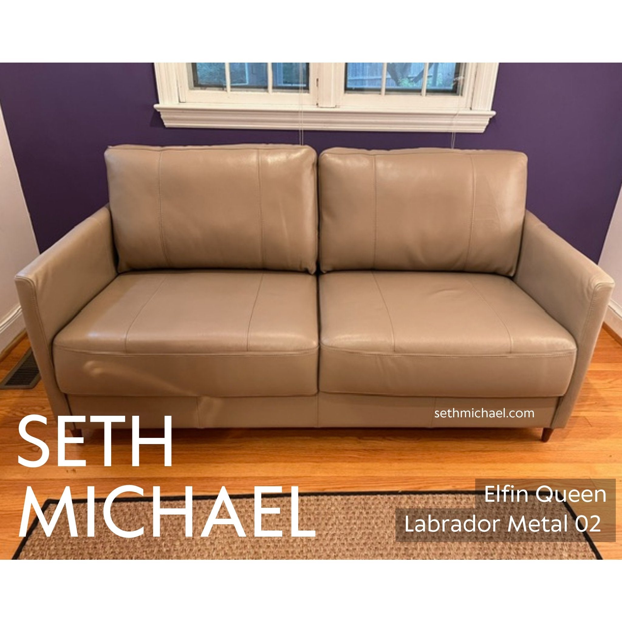 Customer's Luonto sofa in Labrador fabric