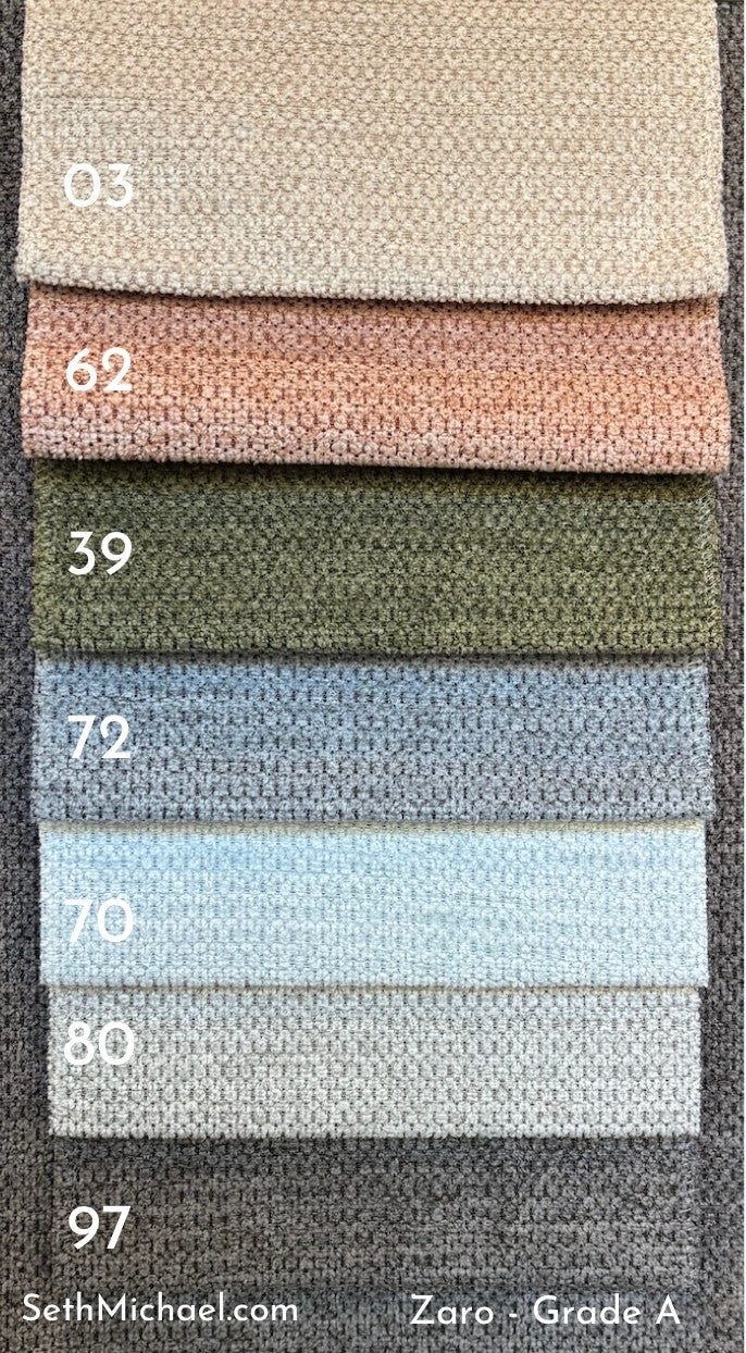 Luonto Zaro swatch board