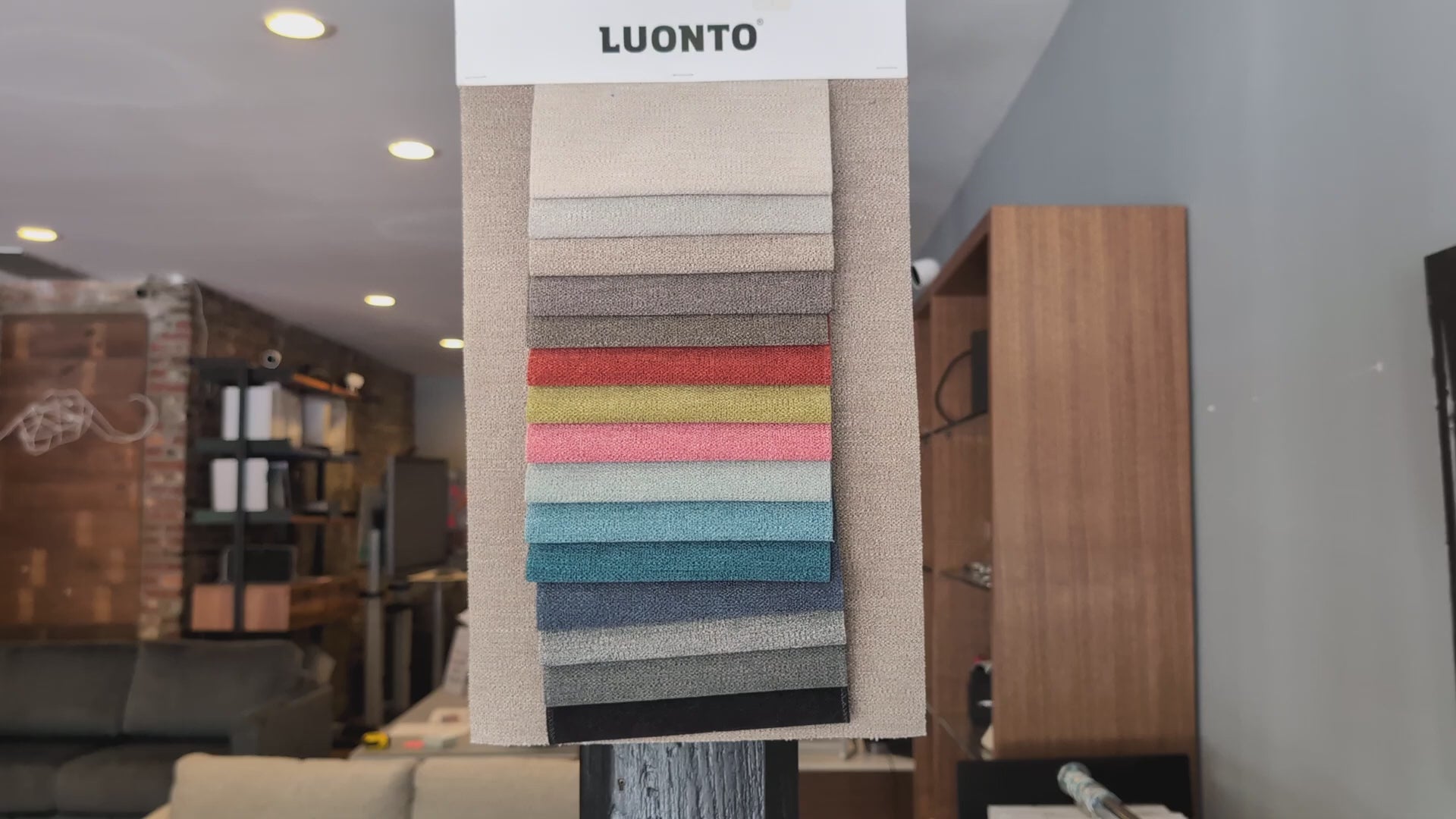 Luonto Rodeo swatch board video