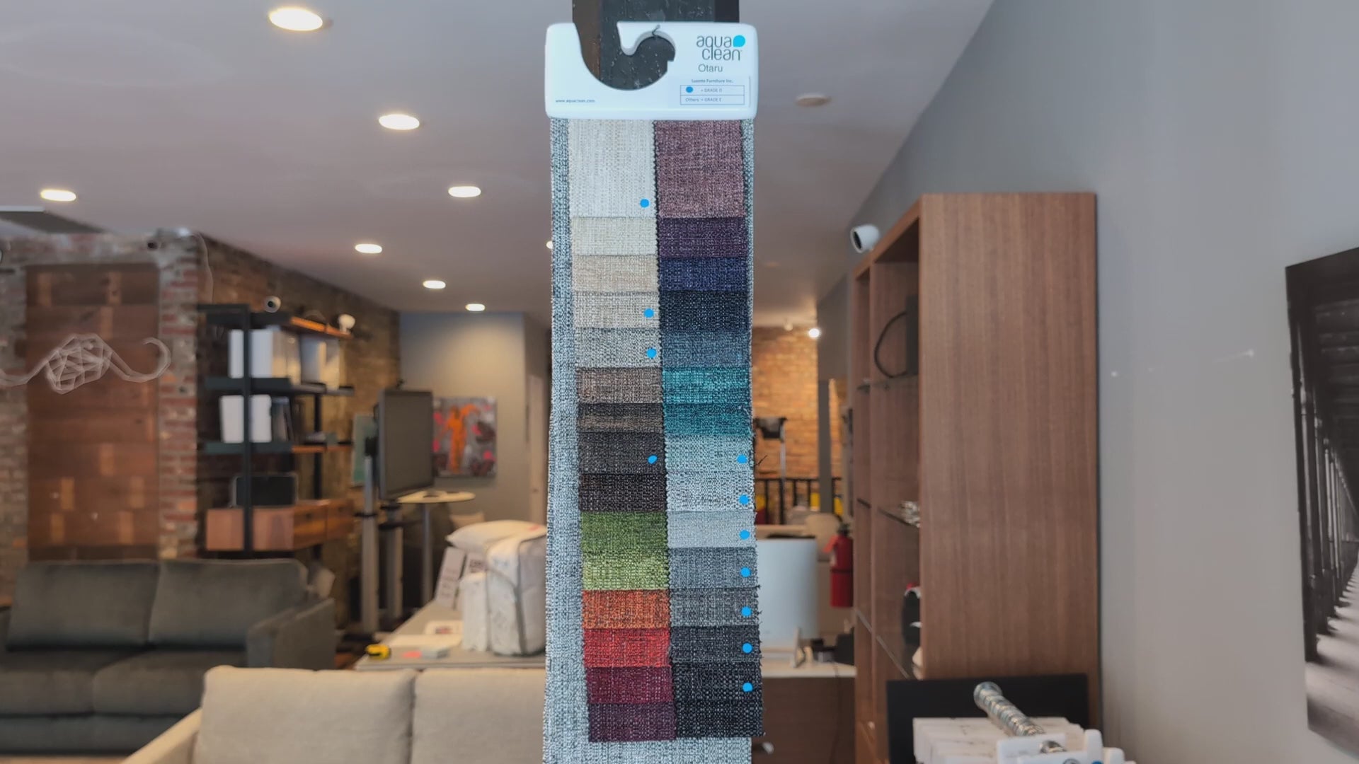 Luonto Otaru swatch board video