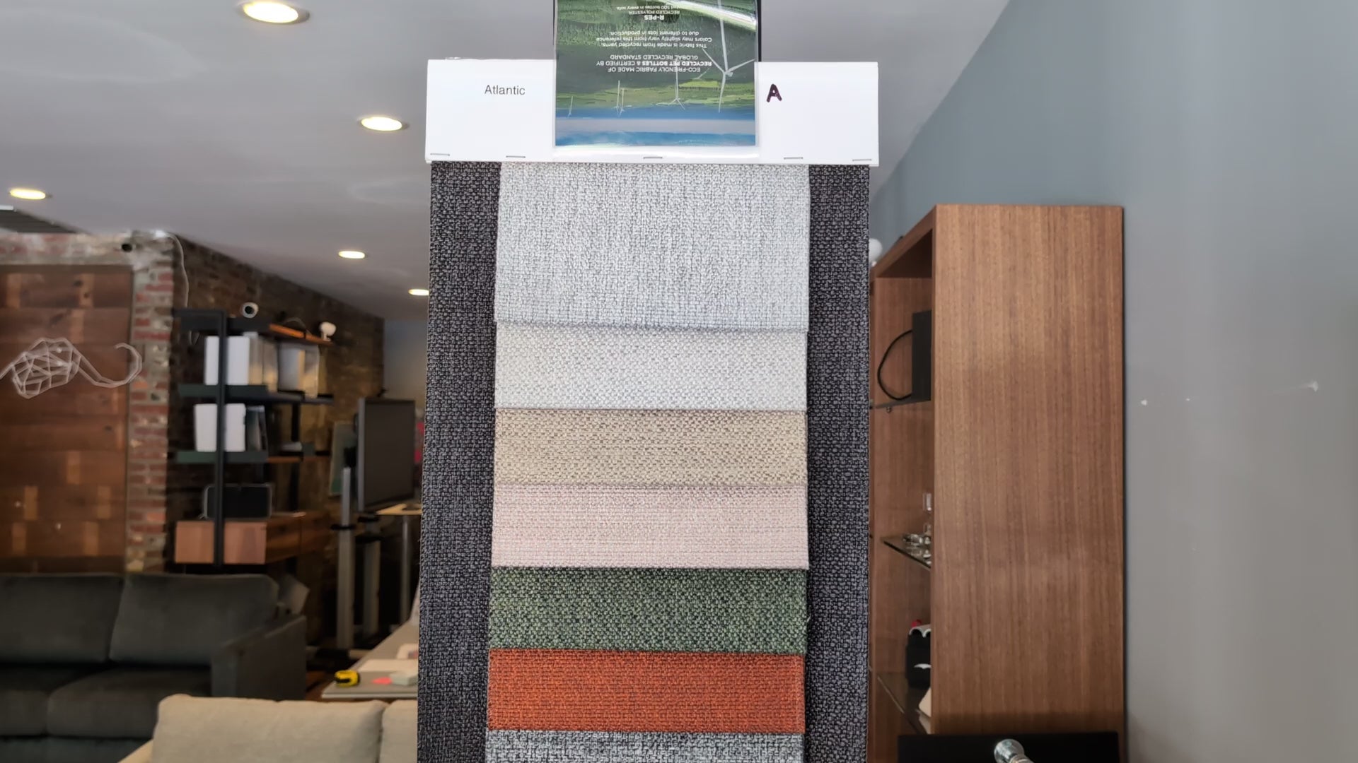 Luonto Atlantic swatch board video