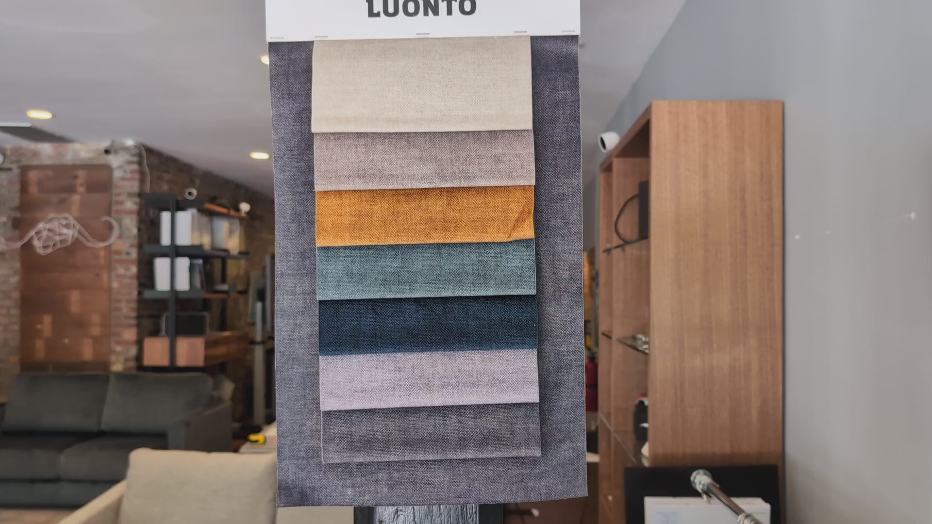 Luonto Glamour swatch board video