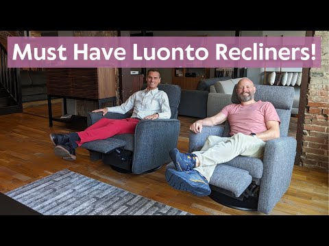 Luonto Rolled Arm Gliding Recliner with Swivel Base