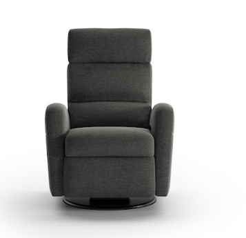 Luonto Sloped Arm Gliding Recliner with Swivel Base