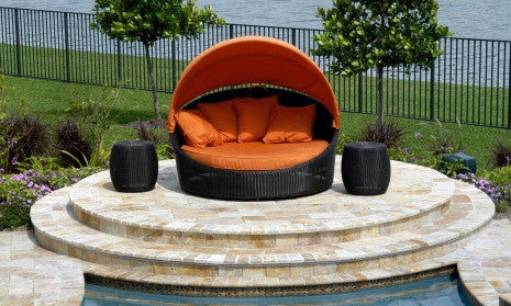 Hallo Round Daybed with Canopy