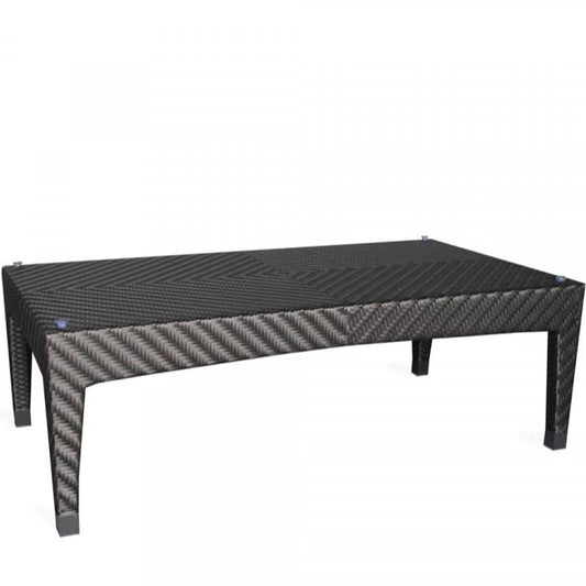 Savannah Coffee Table with Tempered Glass Top